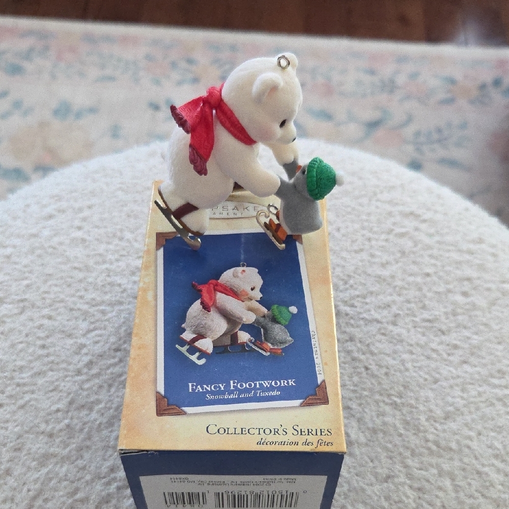 Hallmark Keepsake Snowball And Tuxedo - 2004